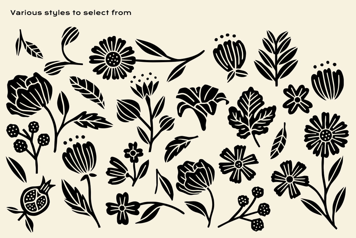 Blossom Clipart Bundle 4