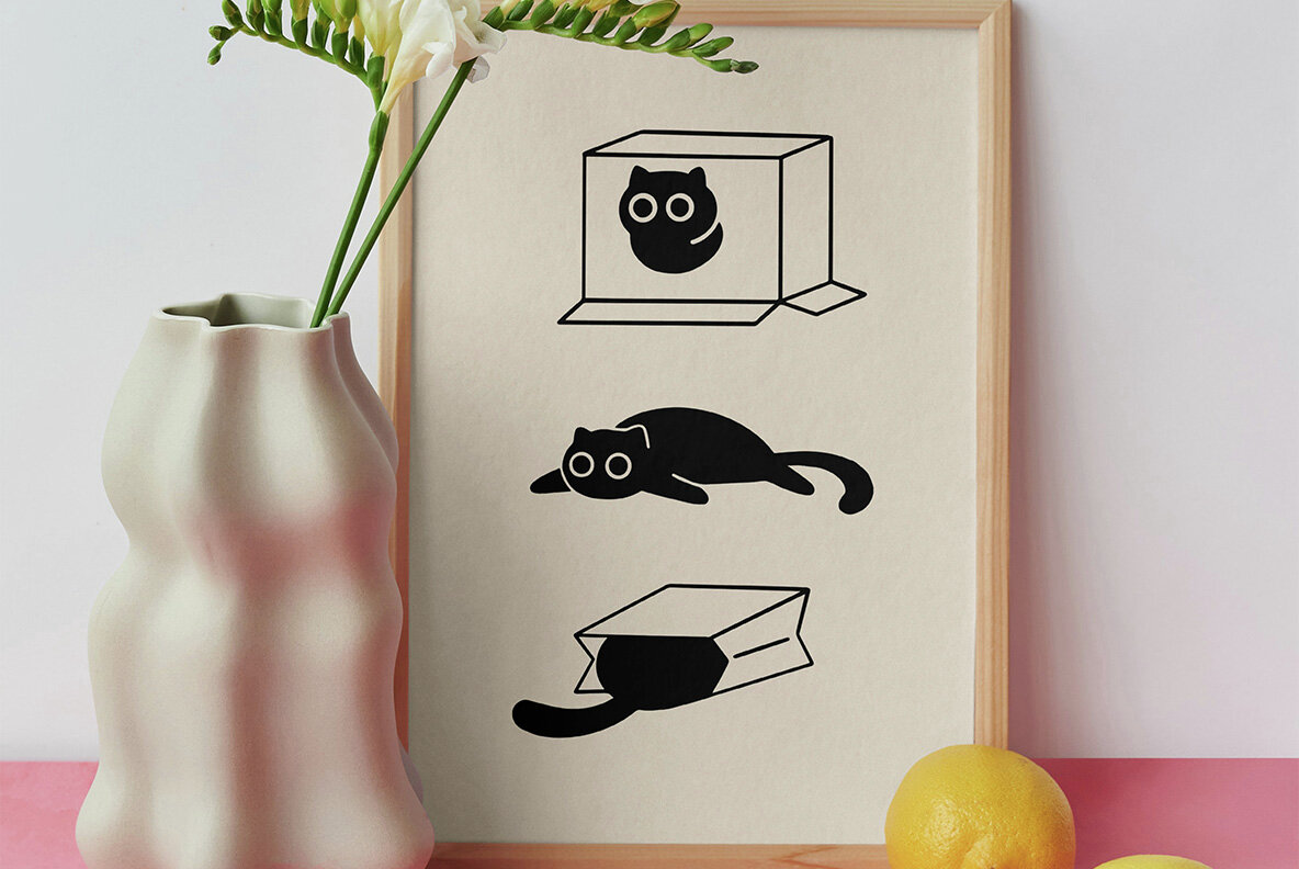Playful Cats Clipart Bundle 6