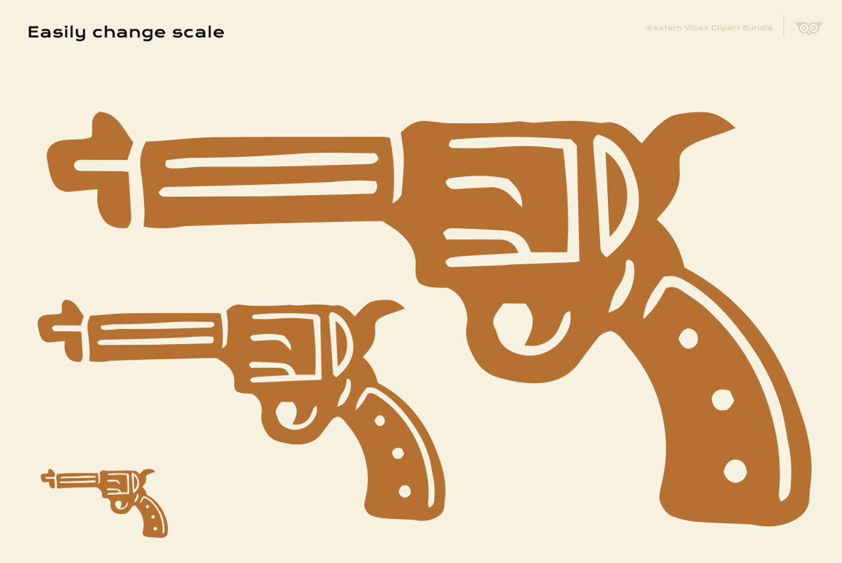 Western Vibes Clipart Bundle 4