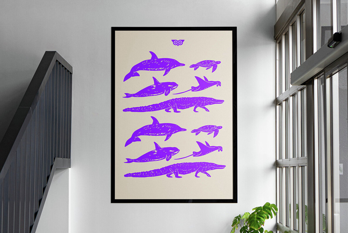 Linocut Animals Ultimate Bundle 7