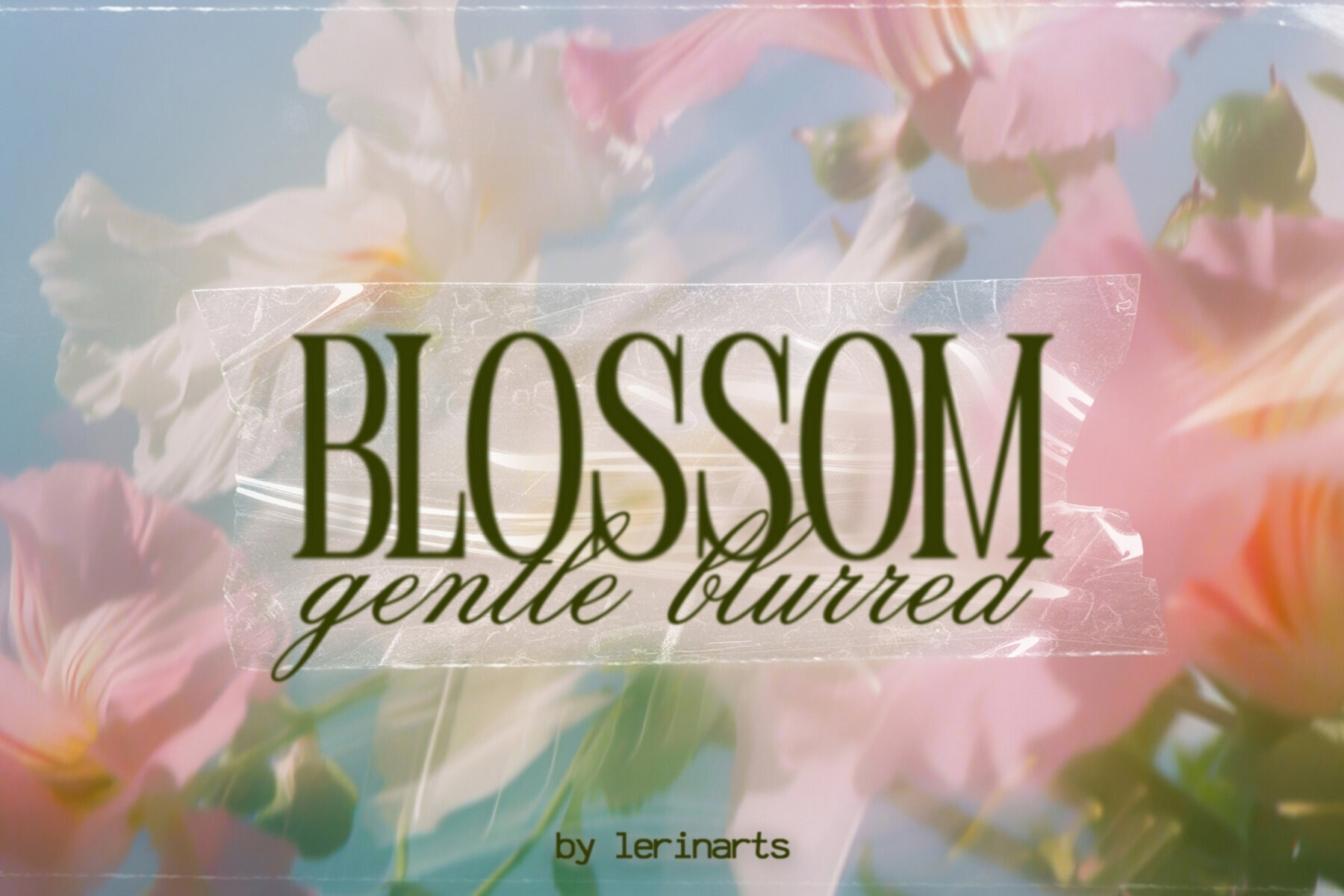 20 Soft Blurred Florals Backgrounds 1