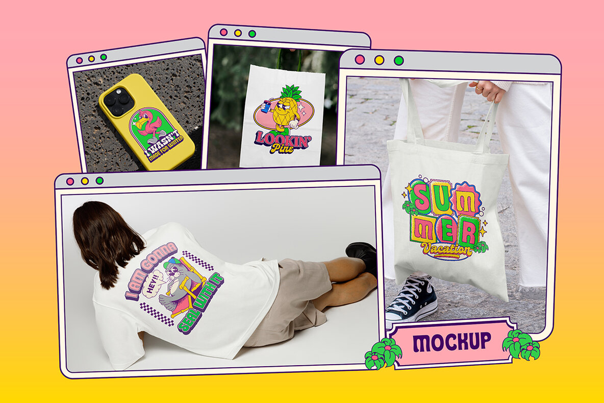 Summer Vacation Mascot 5