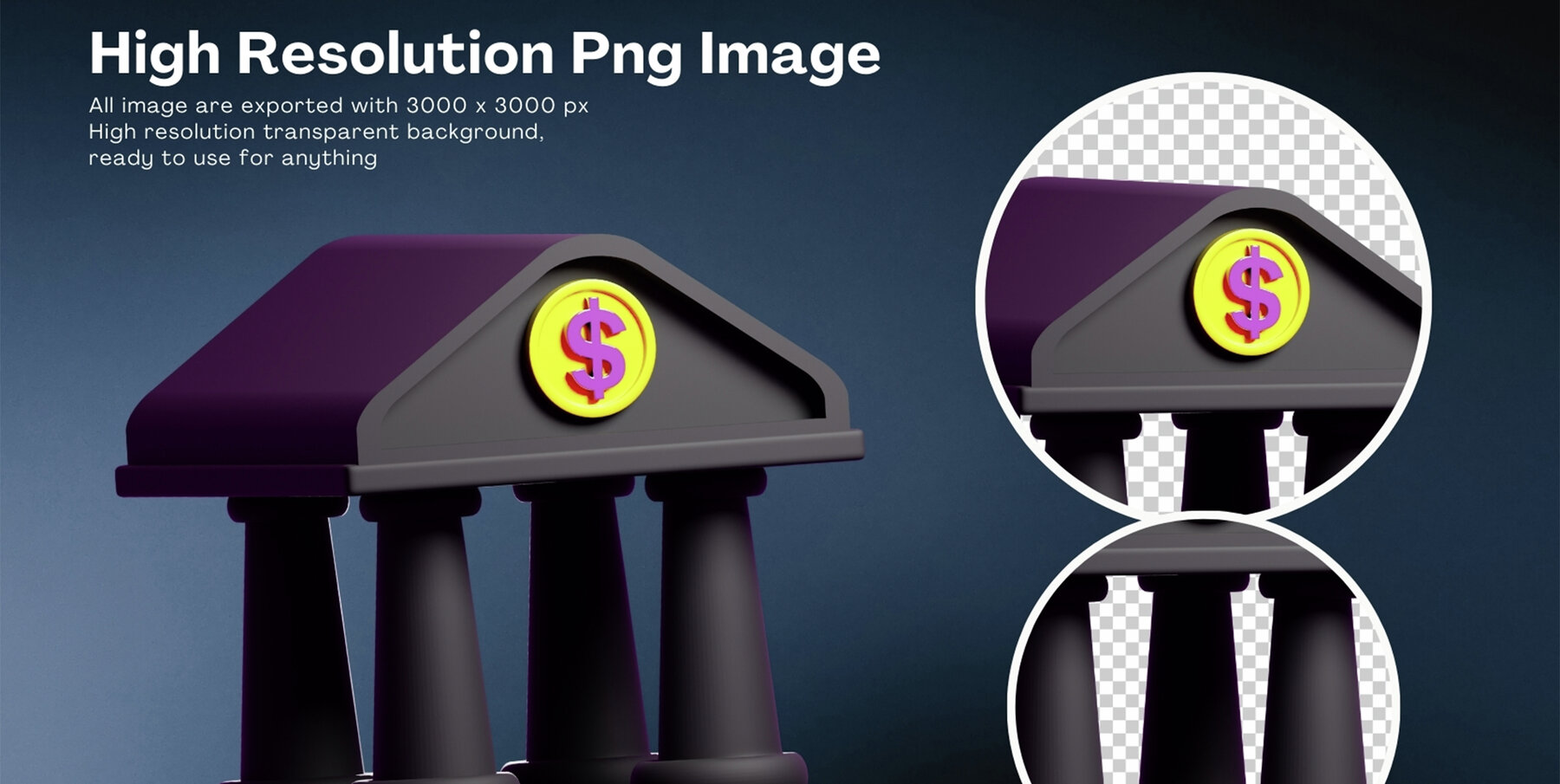 Bank and Finance 3d Icon 4