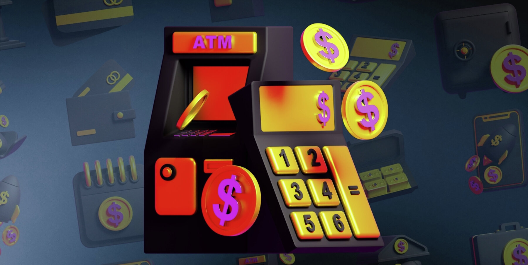 Bank and Finance 3d Icon 6