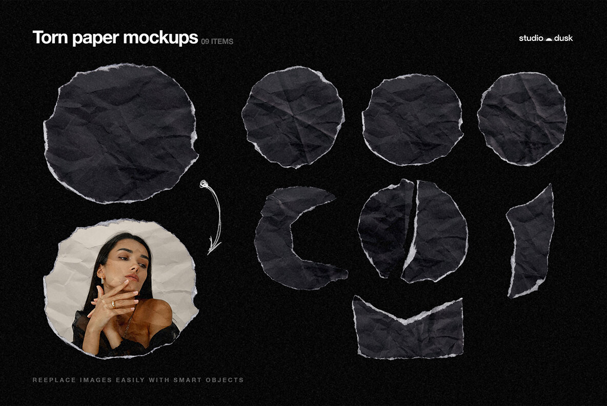 Gritty Kitty Grunge design kit 7