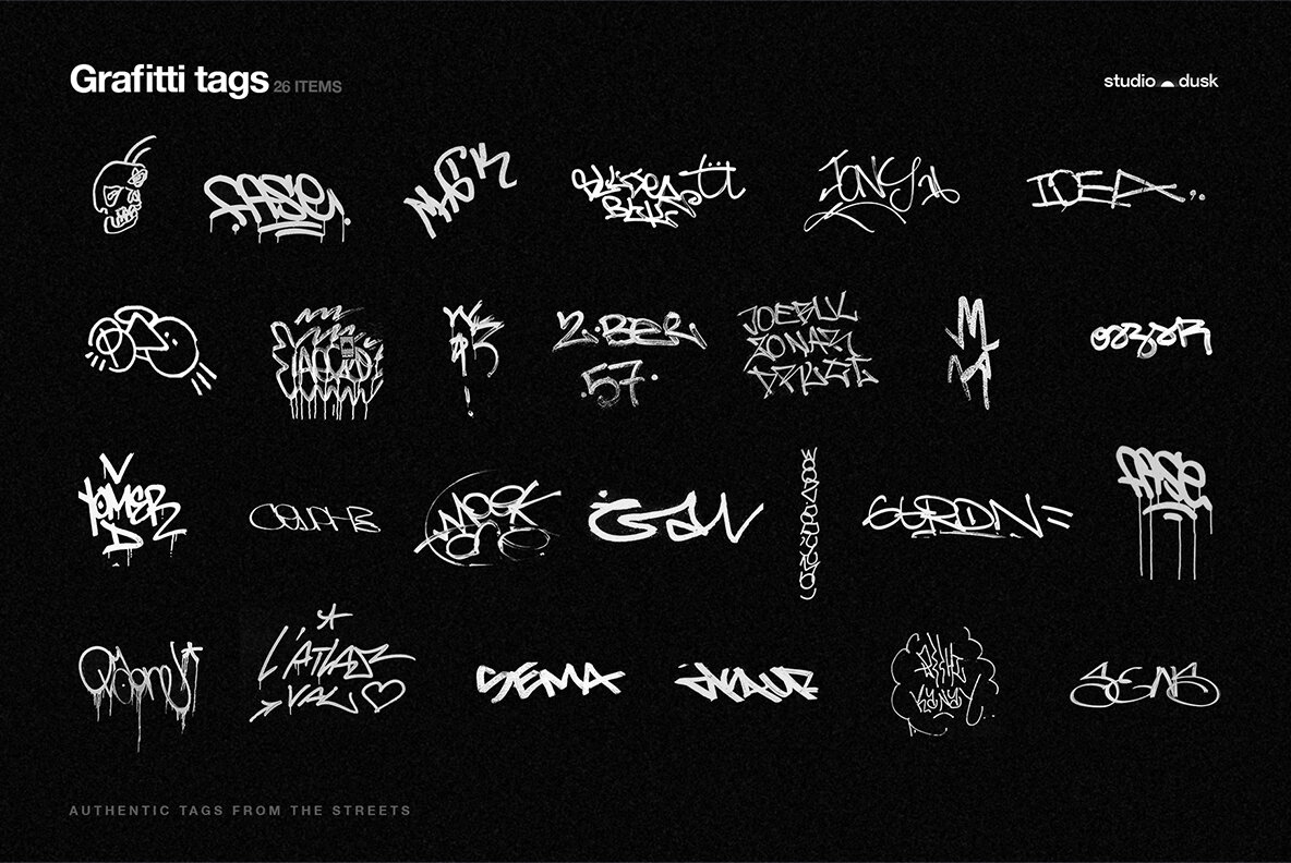 Gritty Kitty Grunge design kit 8