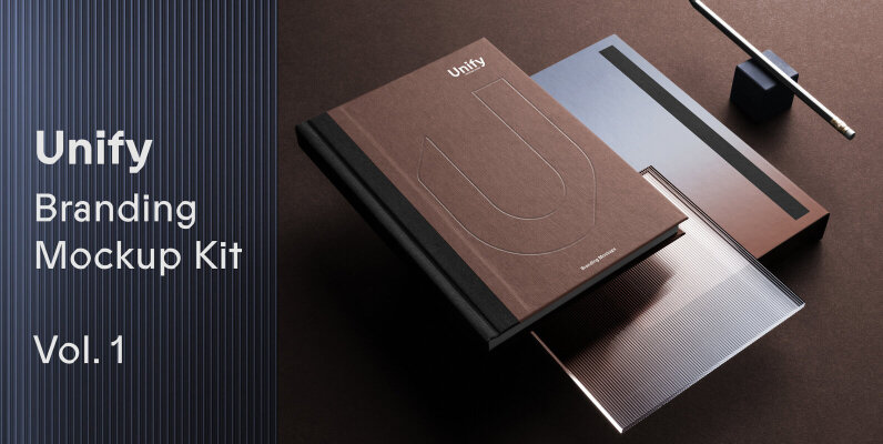 Unify Branding Mockups Kit Vol 1