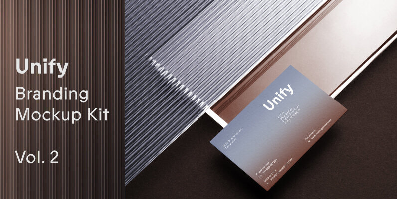 Unify Branding Mockups Kit Vol 2
