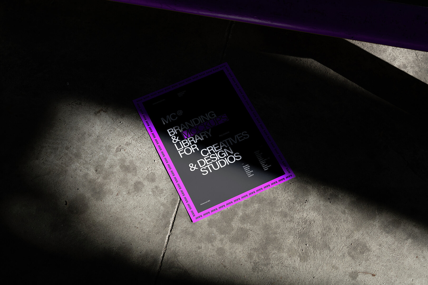 Posters Mockups Kit Raw Series 3