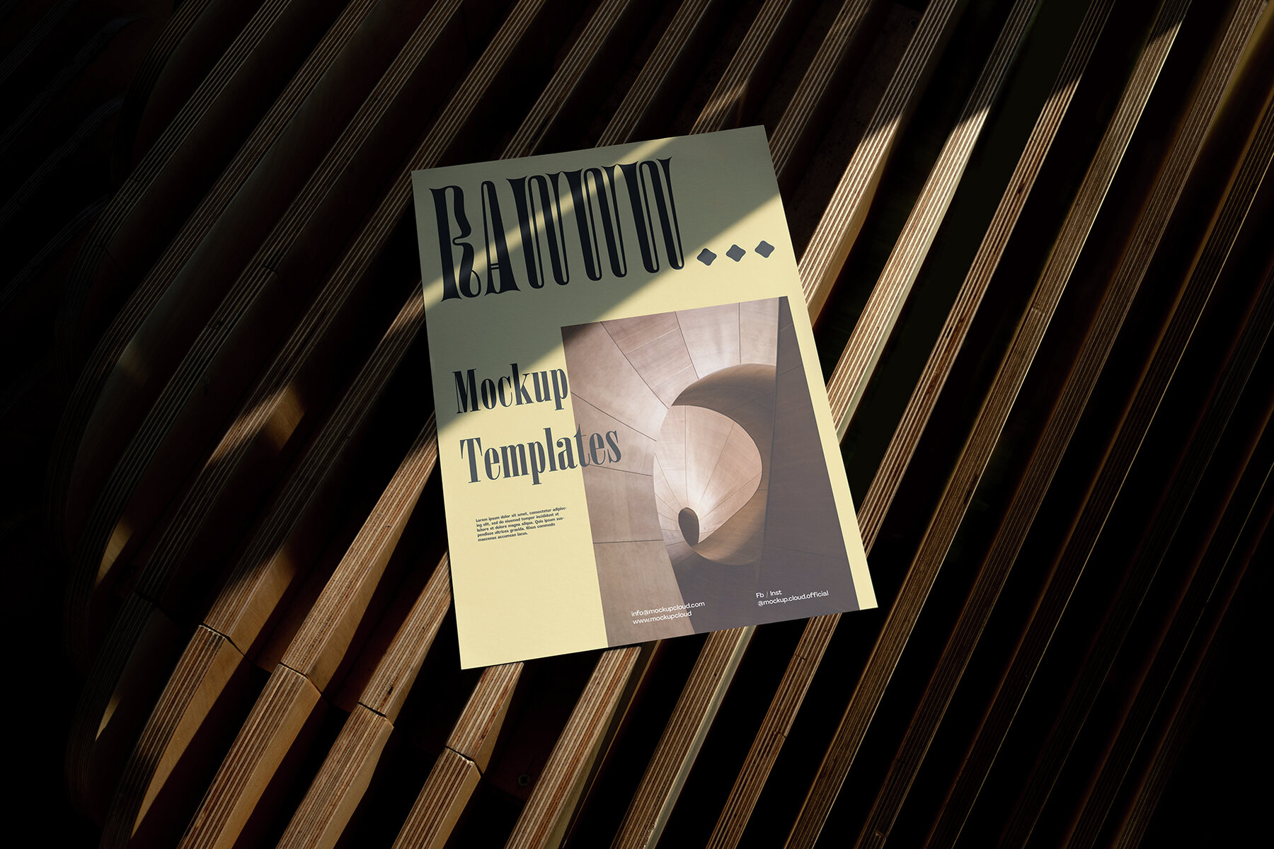 Posters Mockups Kit Raw Series 6