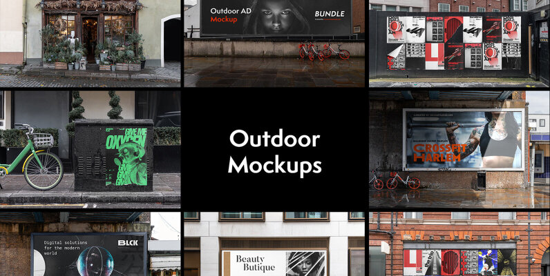 Billboards and Posters Mockups Kit