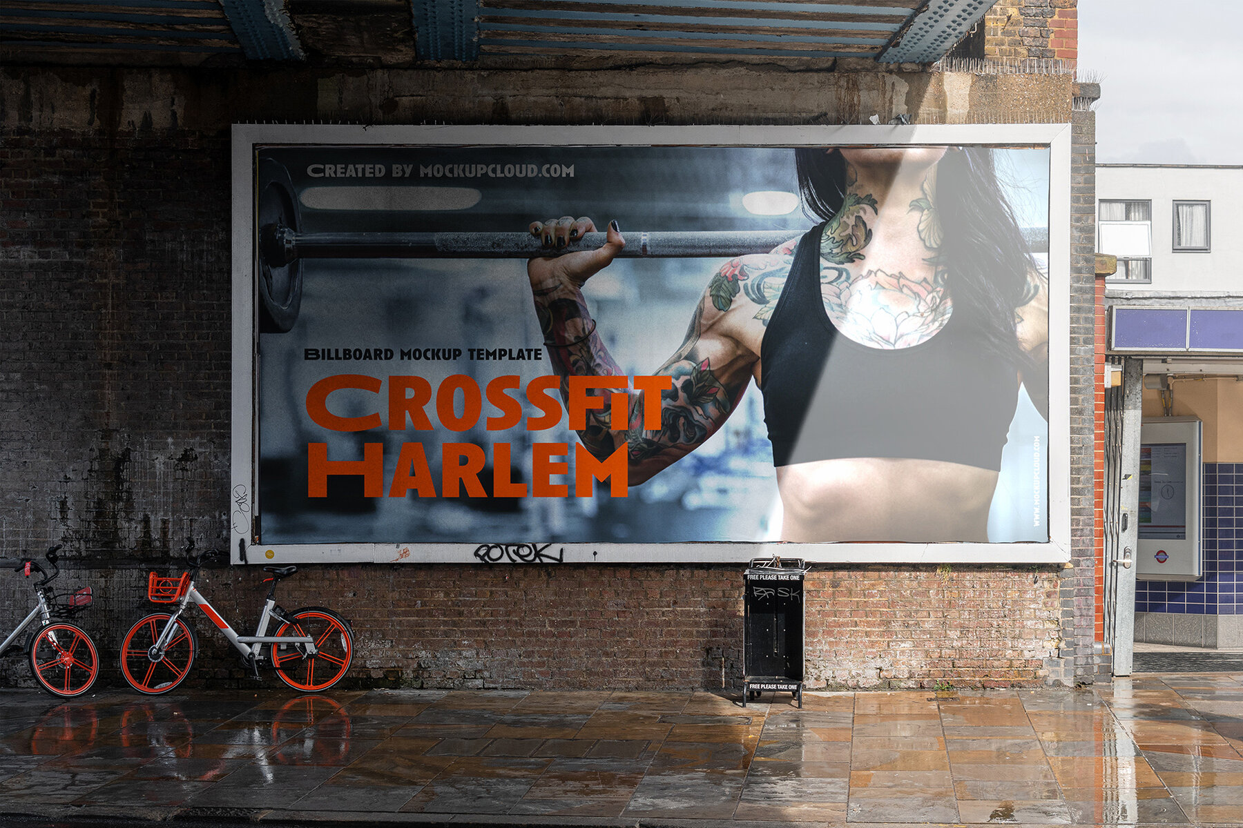 Billboards and Posters Mockups Kit 9