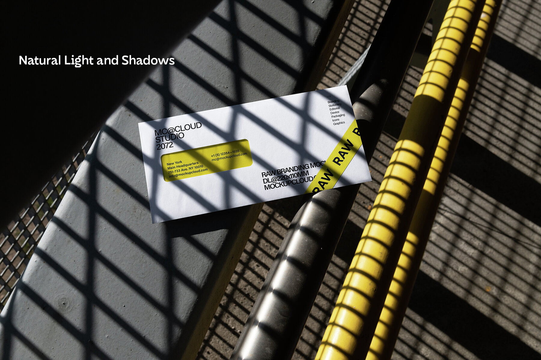 Envelopes Mockups Kit Raw Series 2