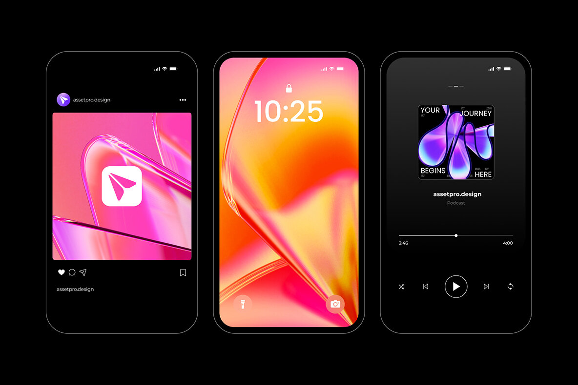 3D Rays illustrations 5