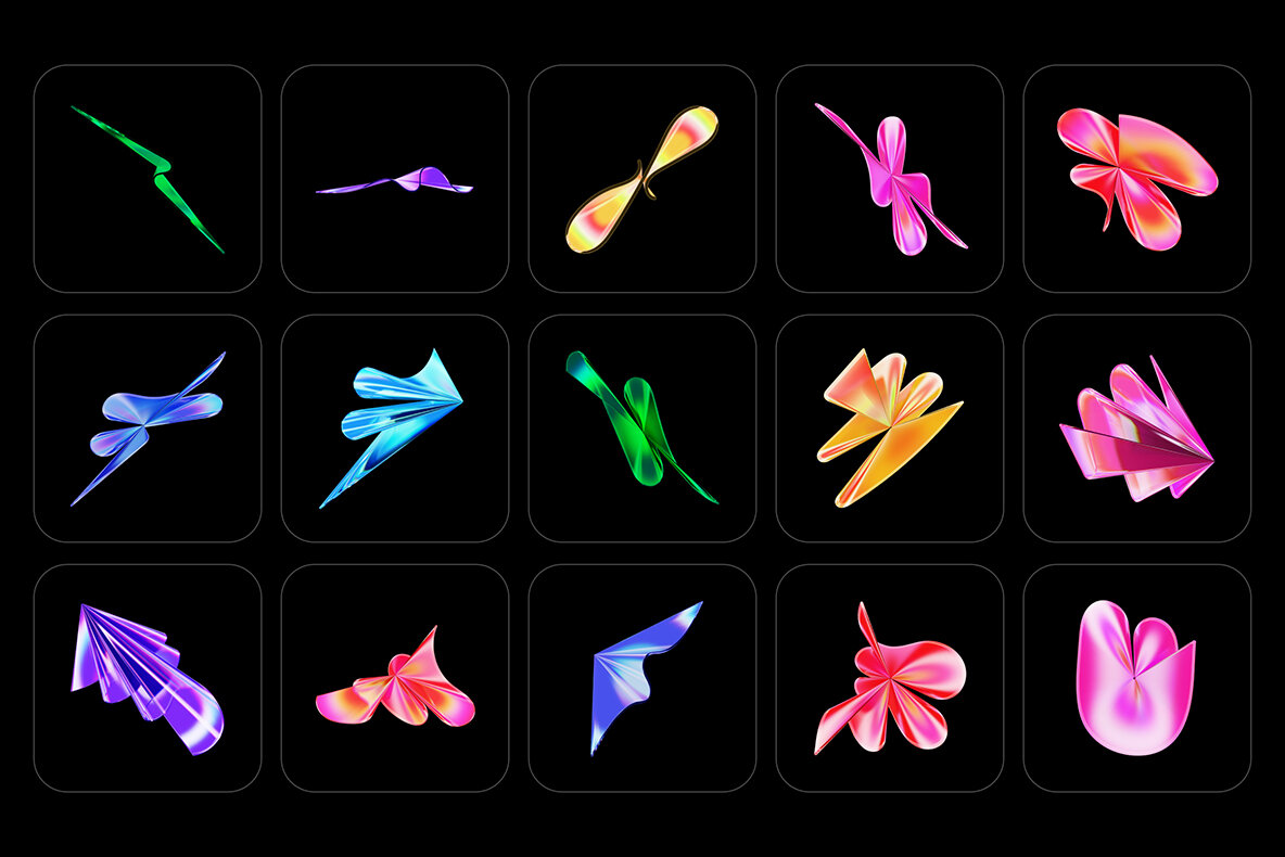 3D Rays illustrations 9