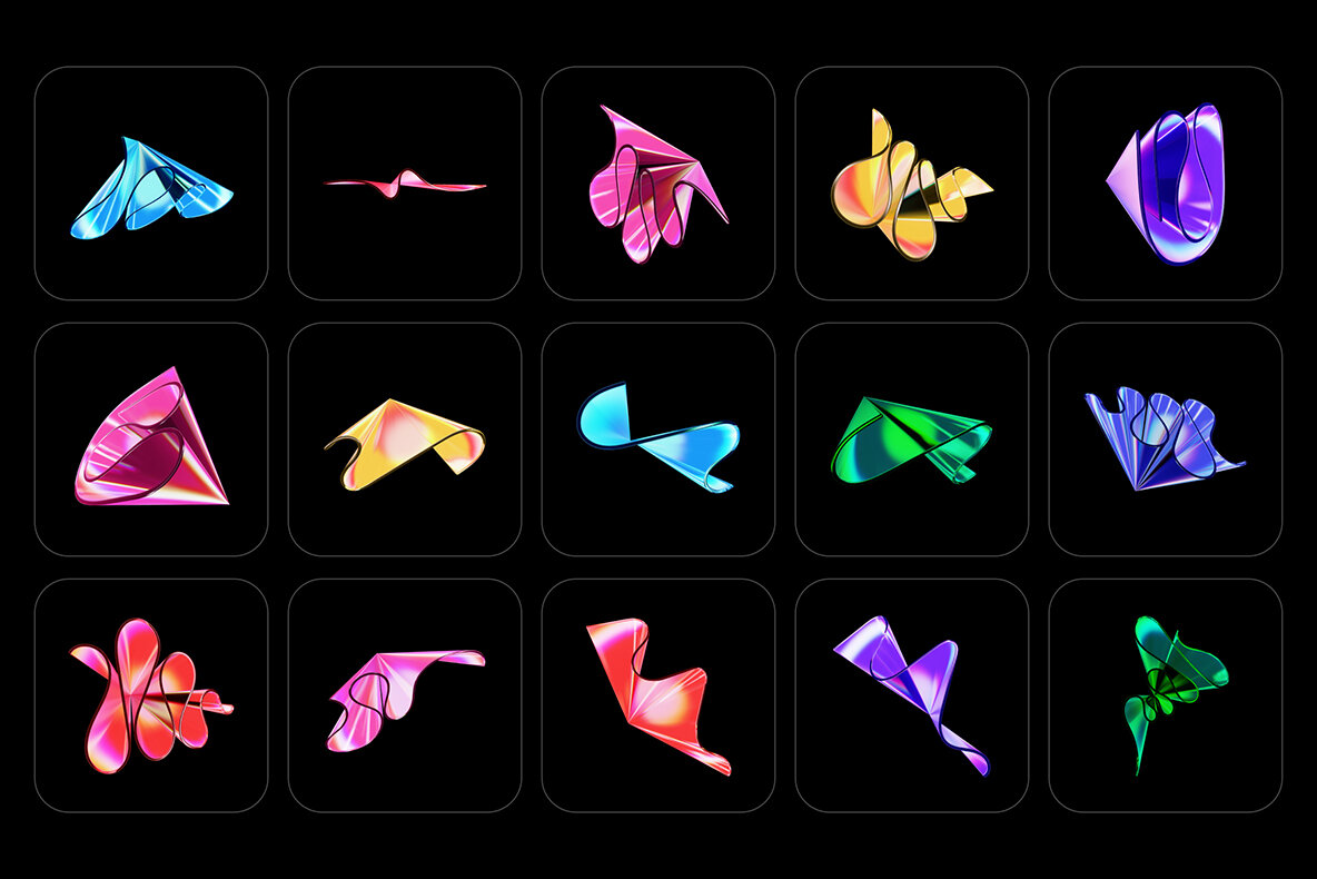 3D Rays illustrations 14