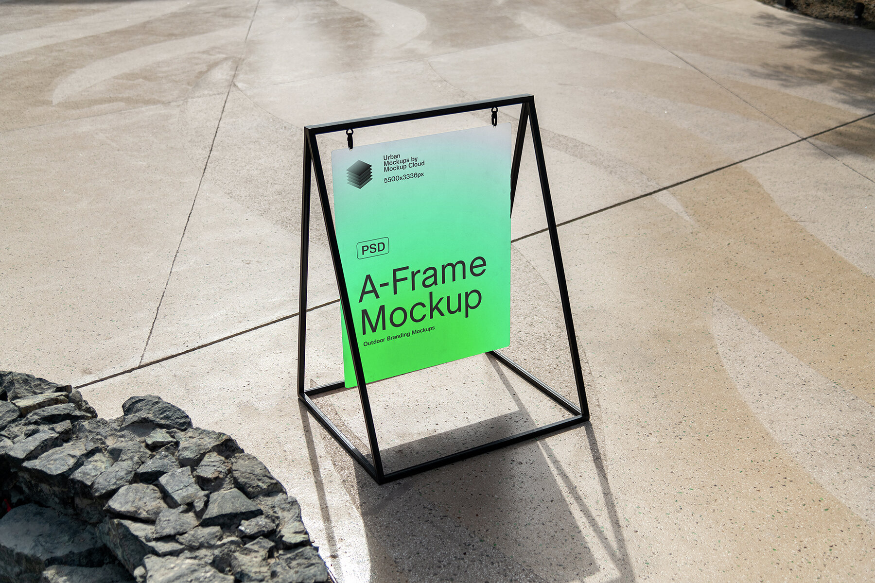 Signboard Advertising Mockups 2