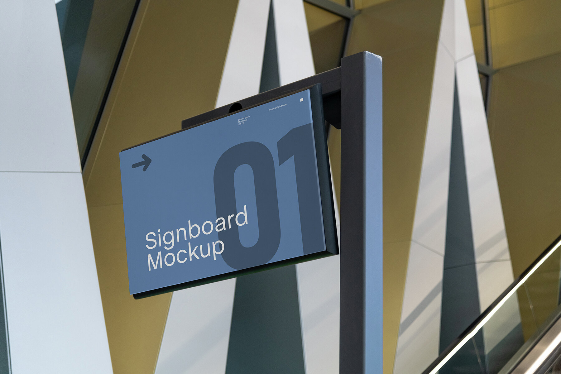 Signboard Advertising Mockups 10