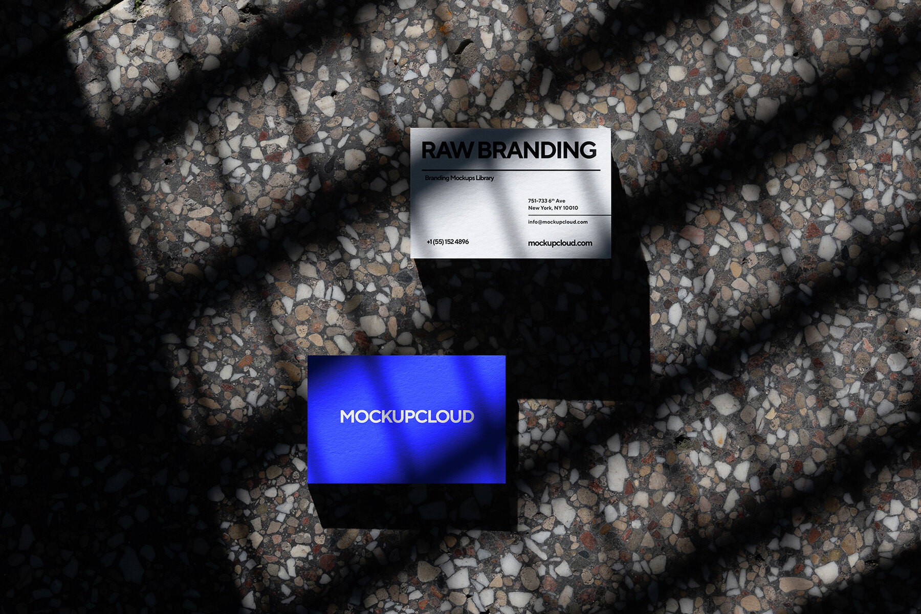 Business Cards Mockups Kit Raw Series 3