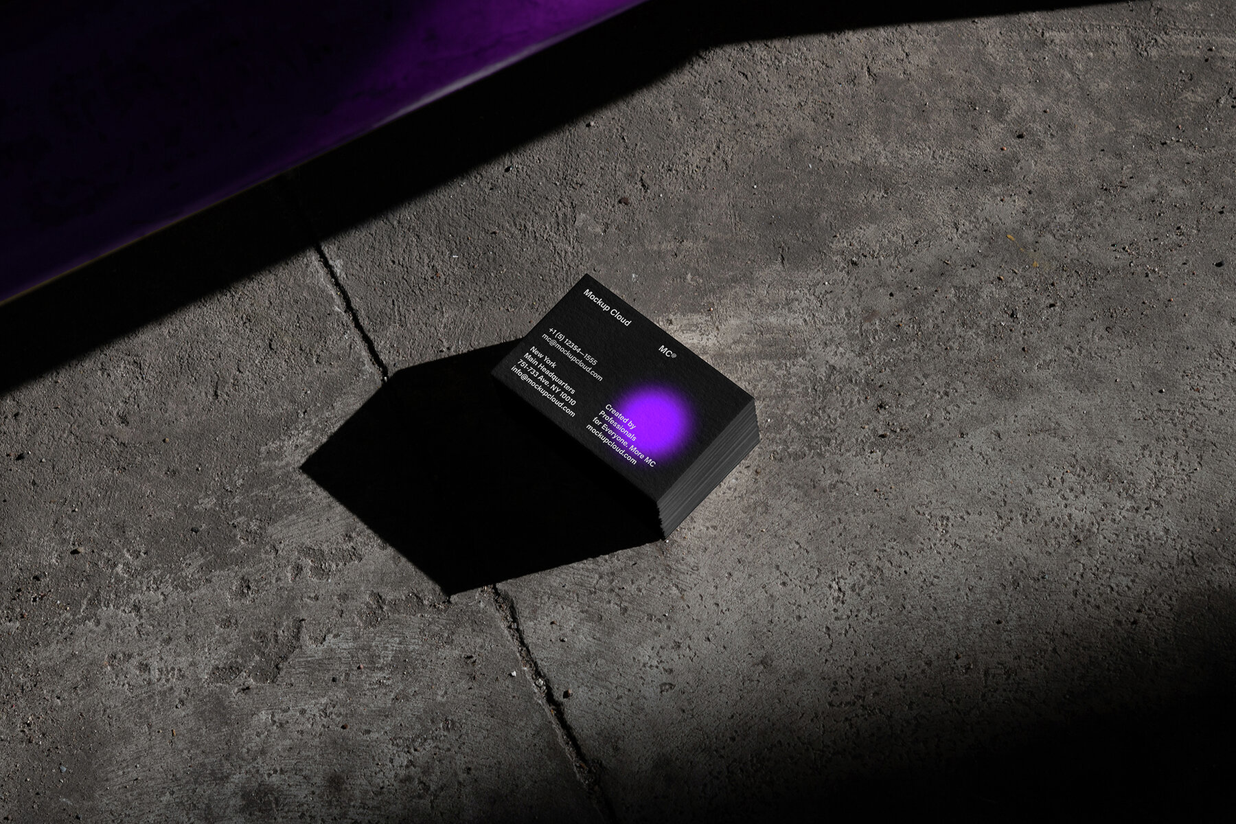 Business Cards Mockups Kit Raw Series 4