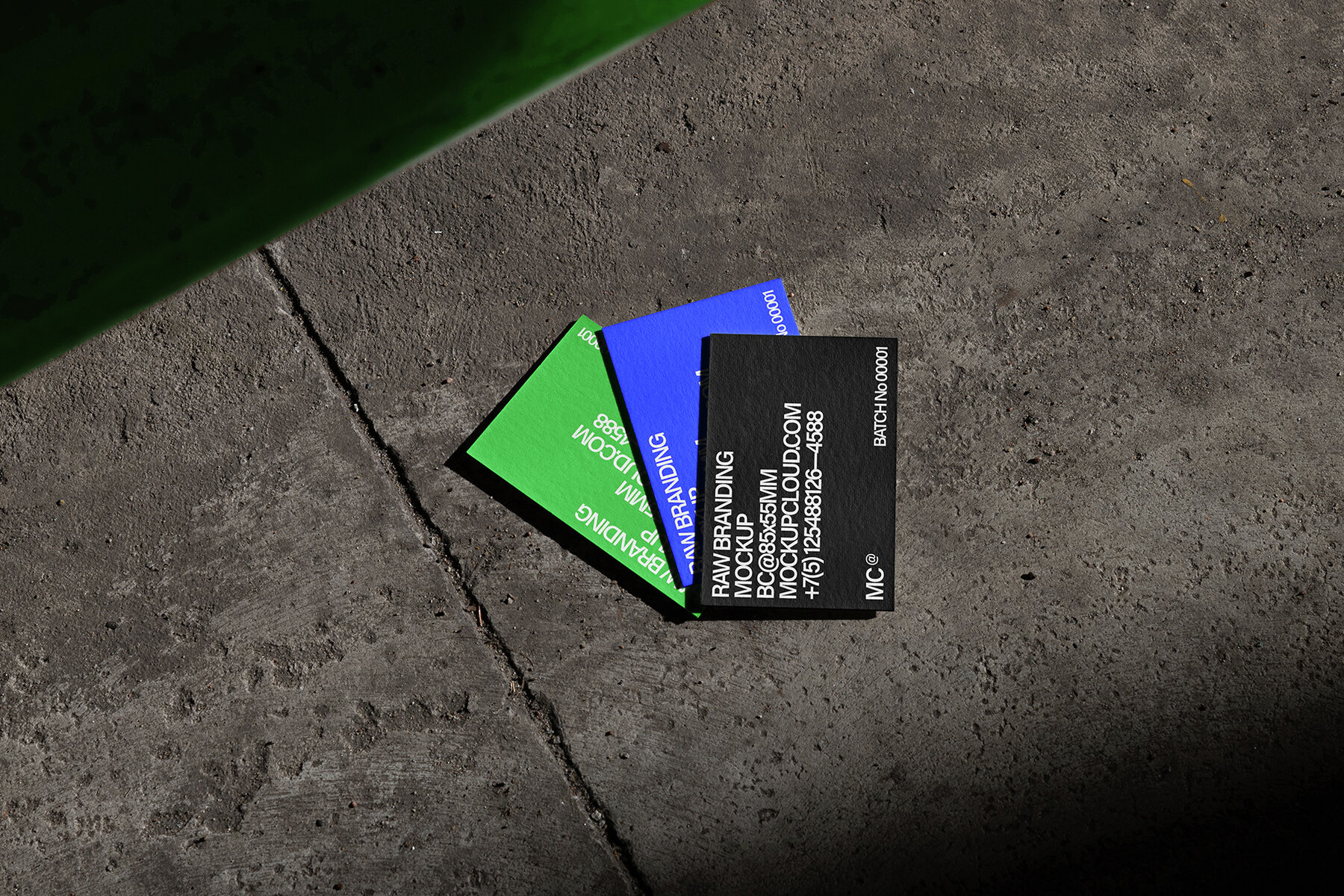 Business Cards Mockups Kit Raw Series 5