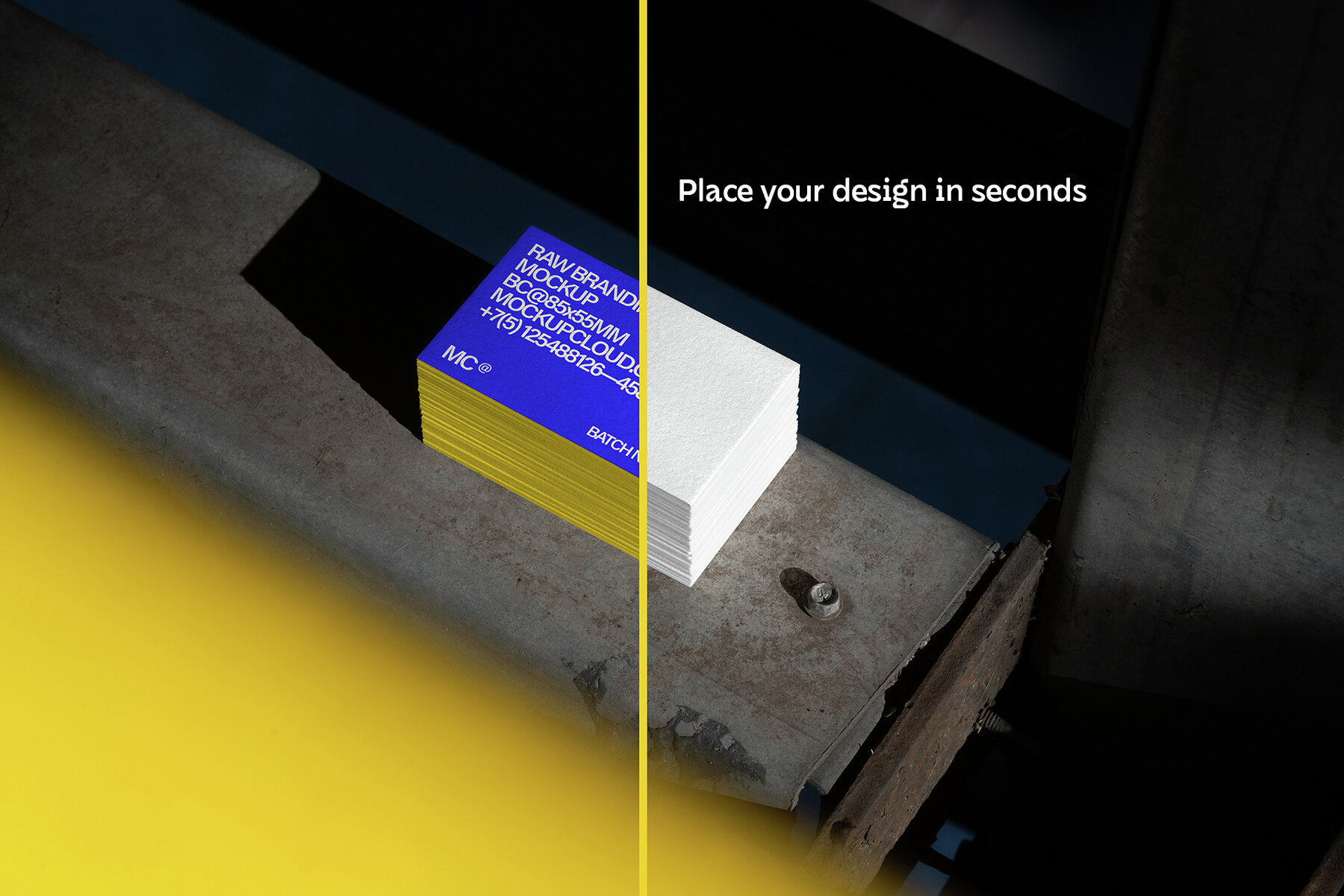 Business Cards Mockups Kit Raw Series 6