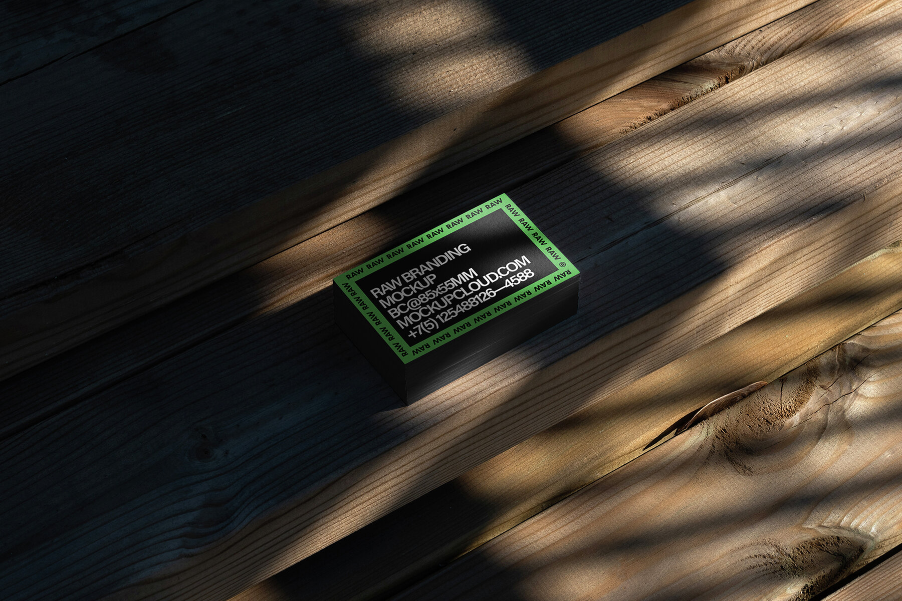 Business Cards Mockups Kit Raw Series 9