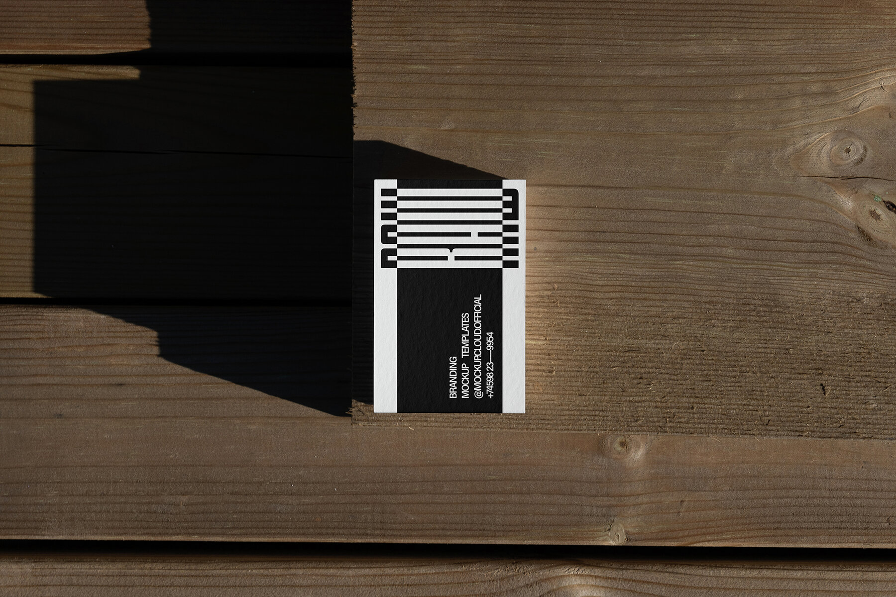 Business Cards Mockups Kit Raw Series 12