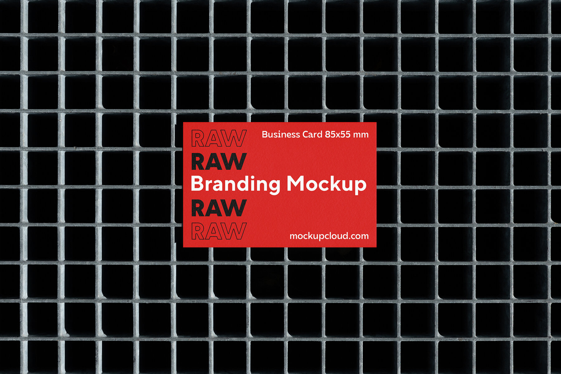 Business Cards Mockups Kit Raw Series 13