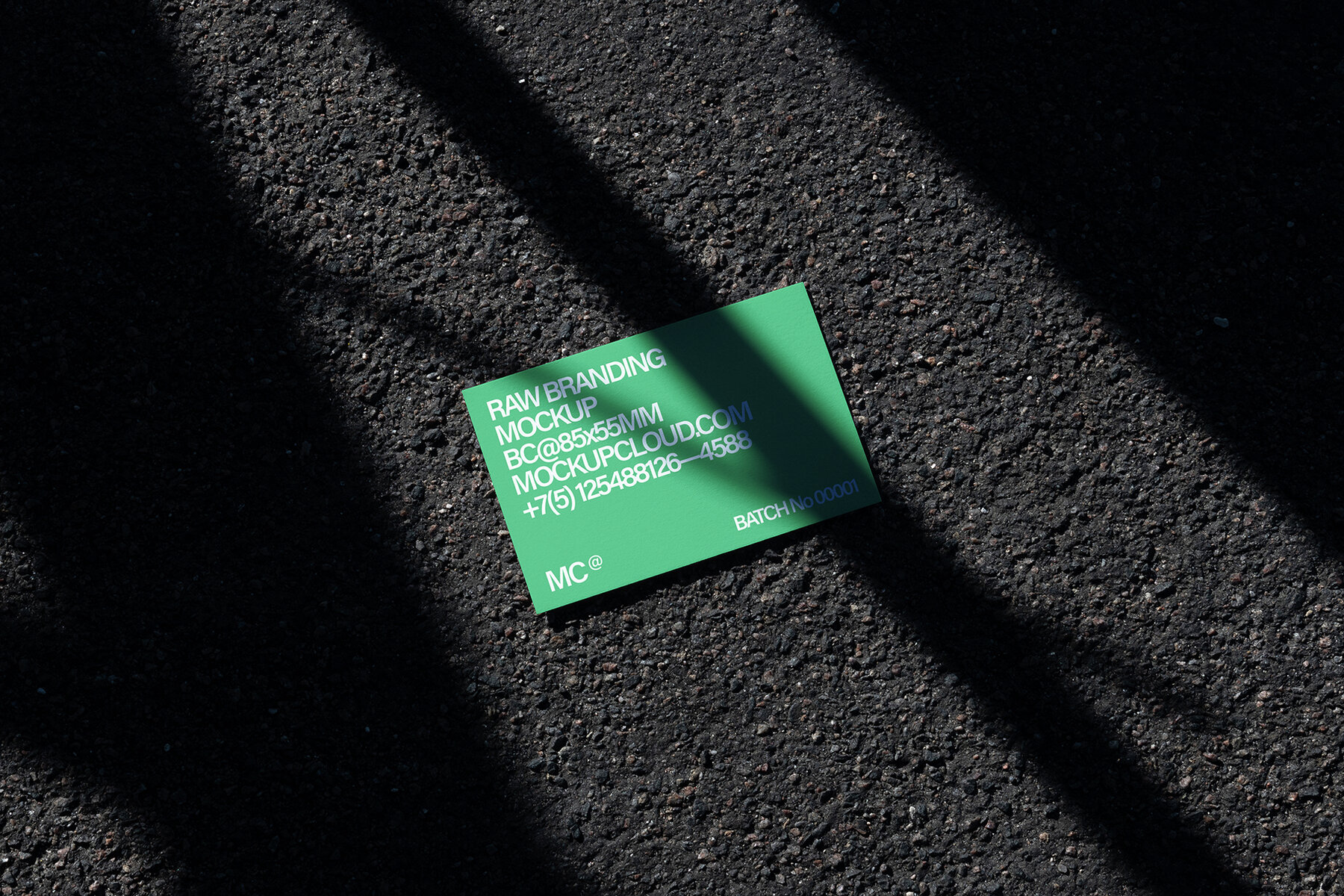 Business Cards Mockups Kit Raw Series 15