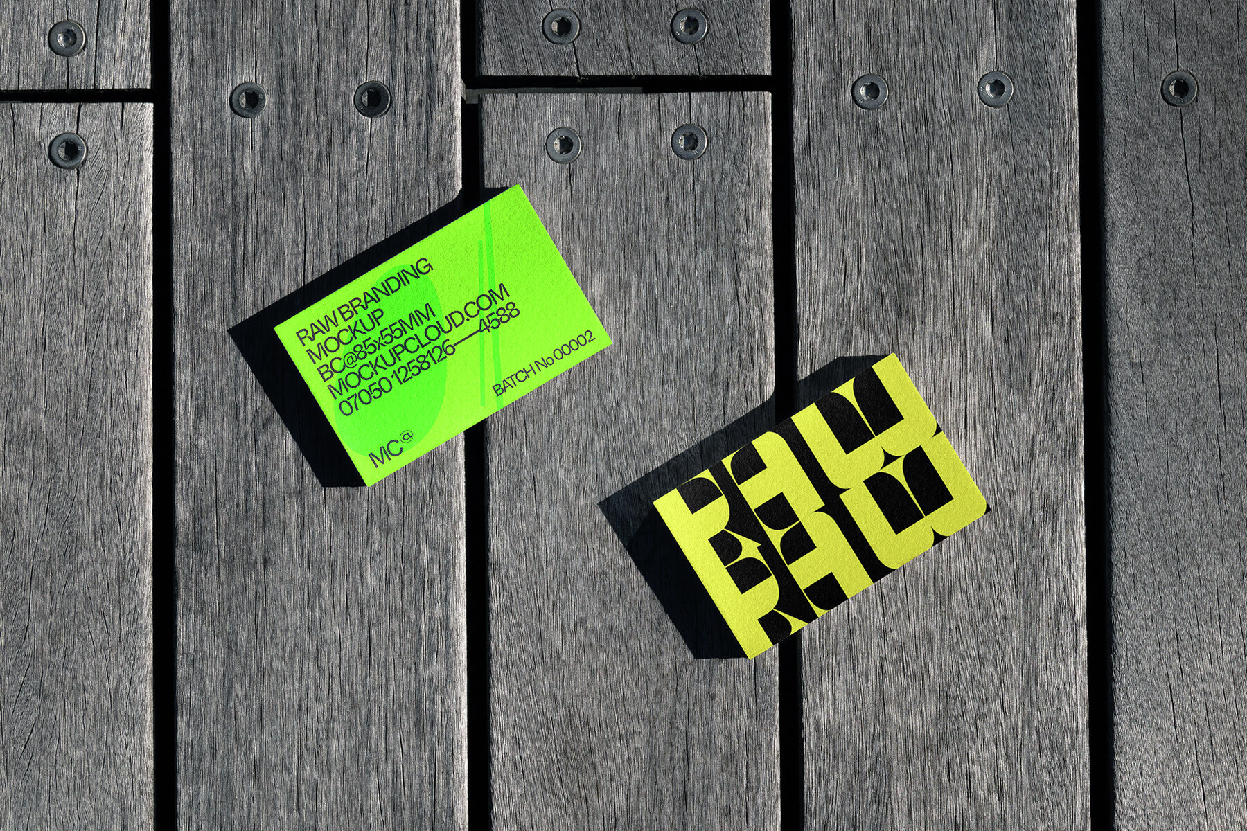 Business Cards Mockups RAW Series 2 7