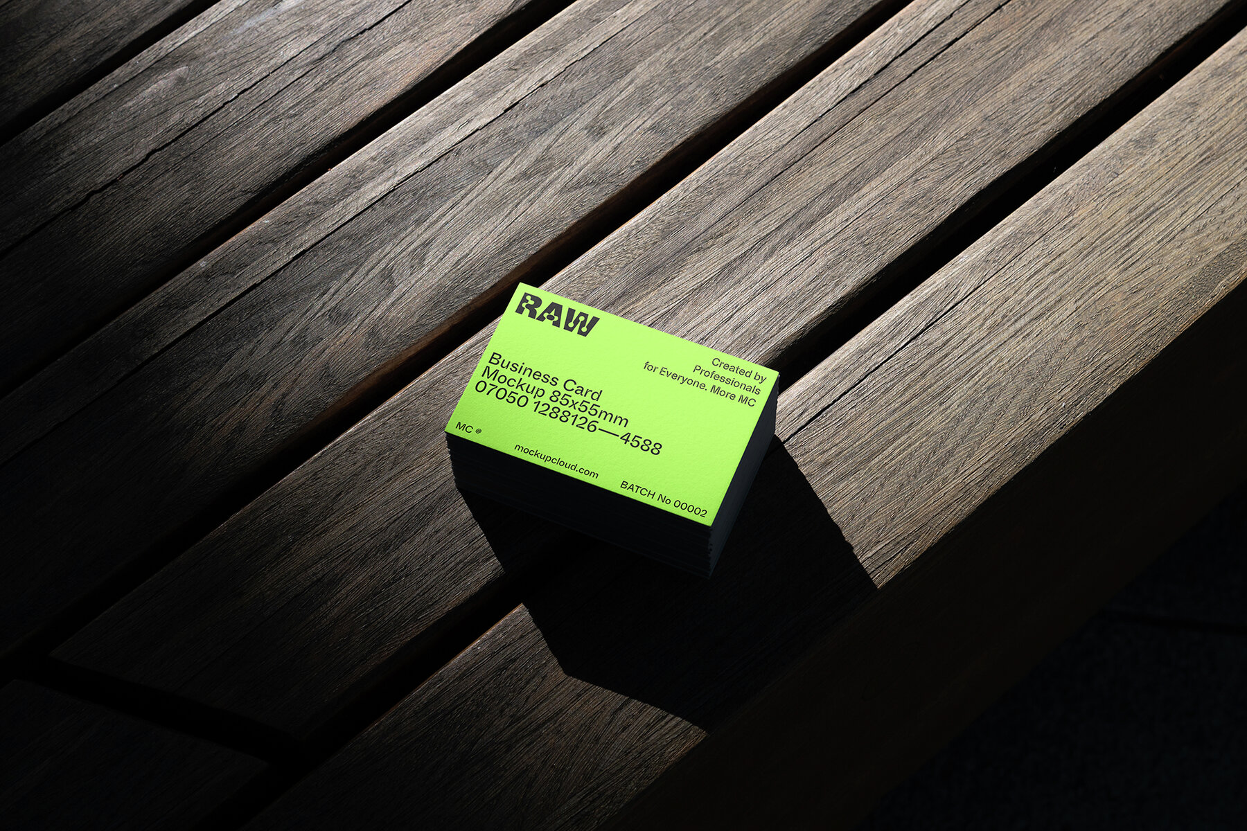 Business Cards Mockups RAW Series 2 9