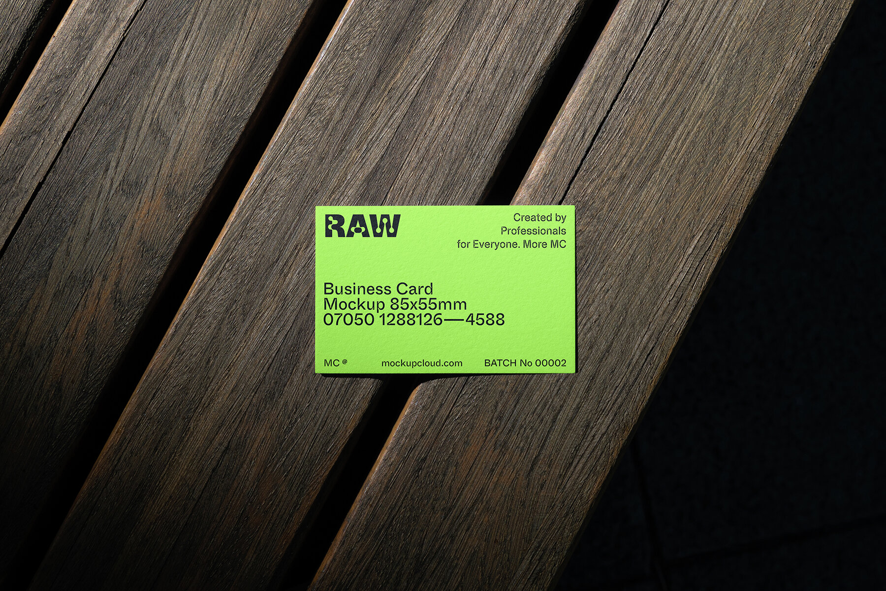 Business Cards Mockups RAW Series 2 10