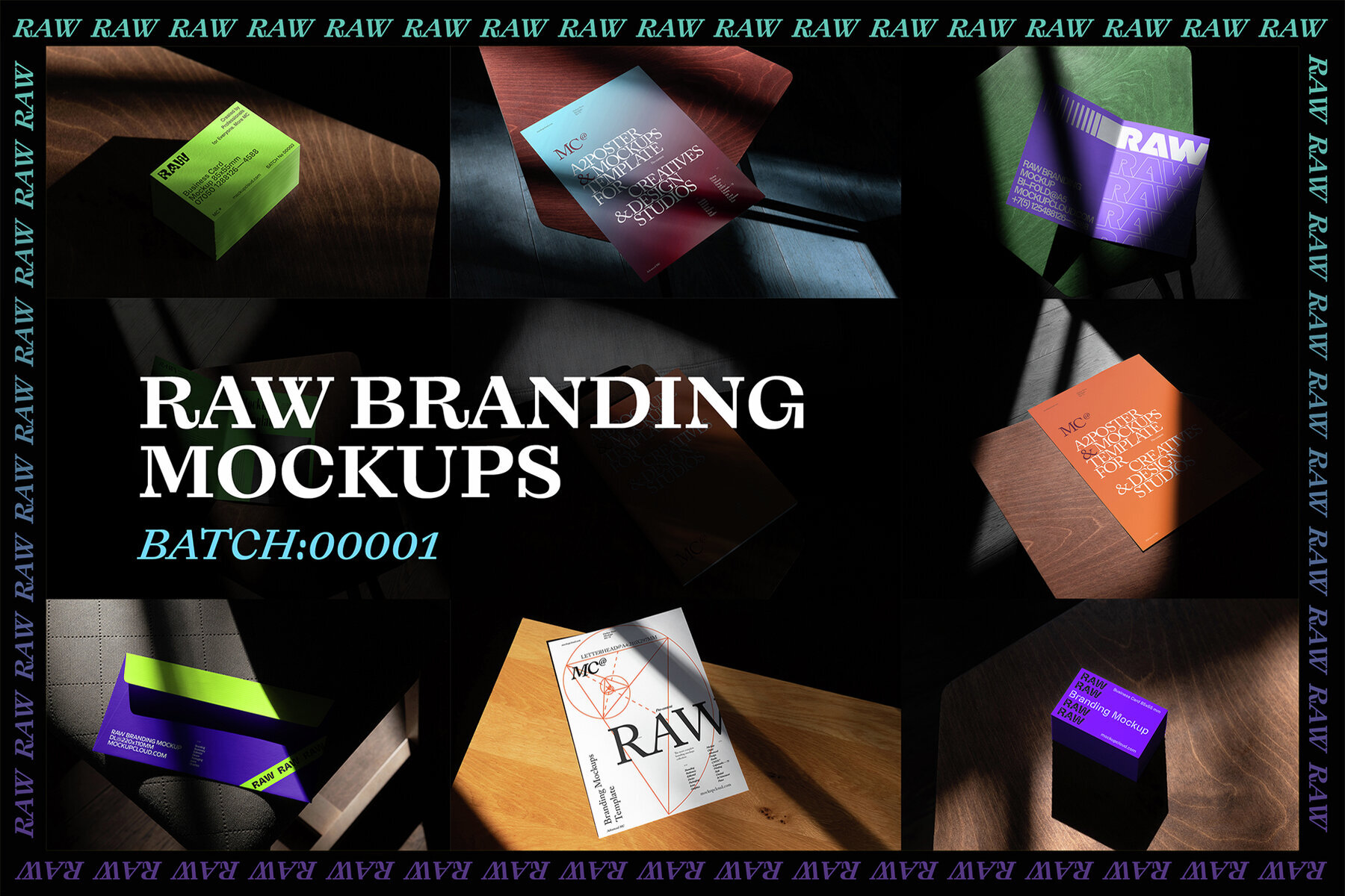 Branding Mockups RAW Series 1 1