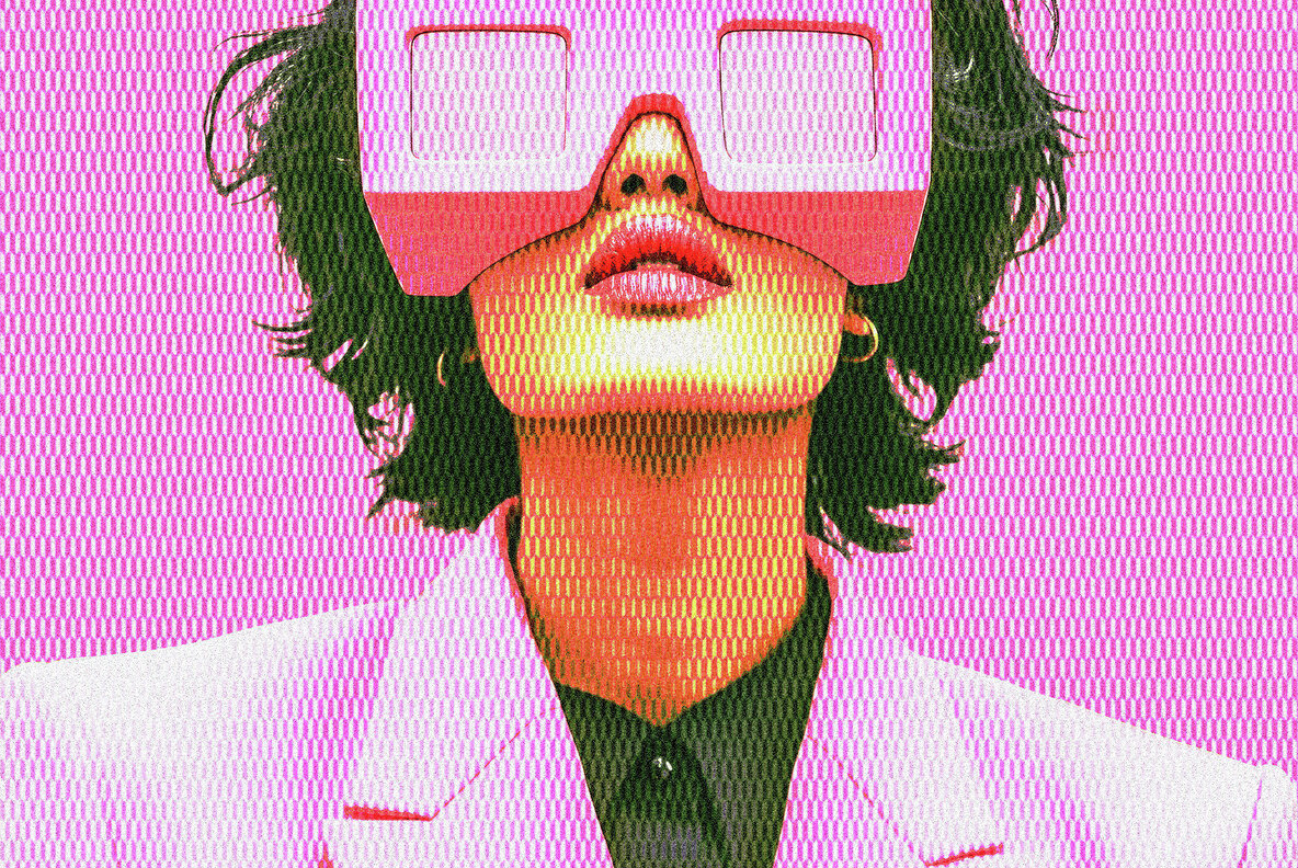 Retro Halftone Print Photo Effect 5