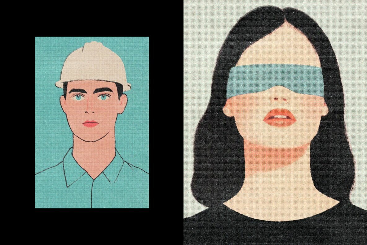 Matchbook Retro Printer Effect 7