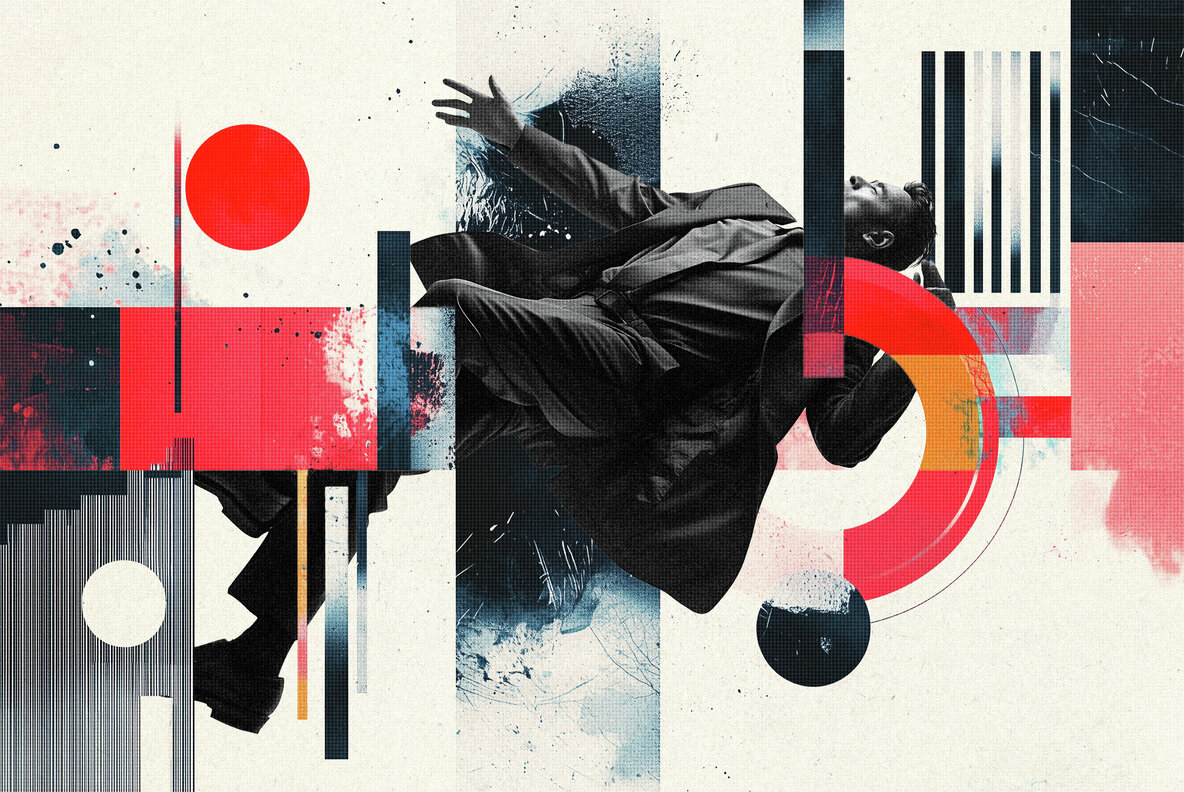 Abstract Mix Collage Photo Effect 4