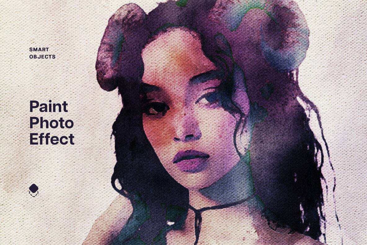 Watercolor Painted Photo Effect 1