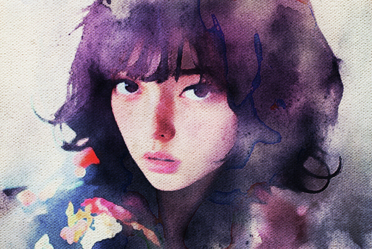 Watercolor Painted Photo Effect 5