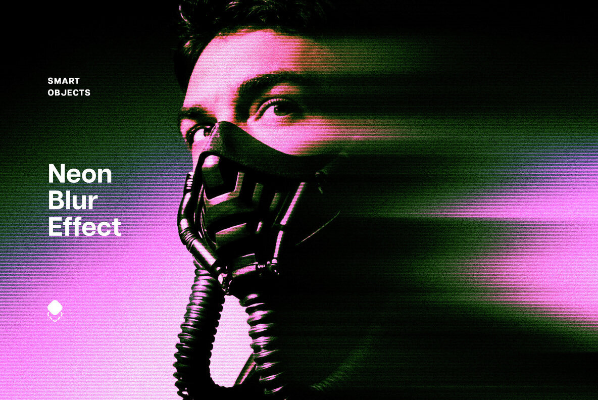 Neon Blur Photo Effect 1