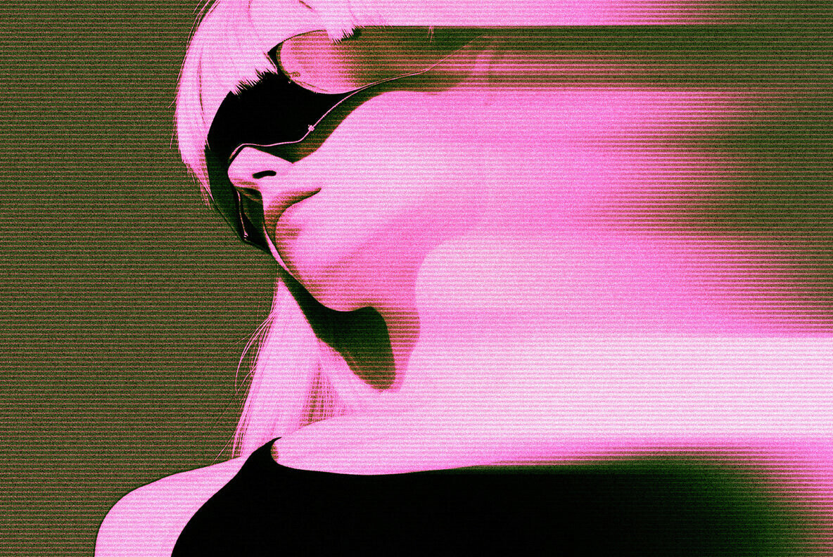 Neon Blur Photo Effect 3