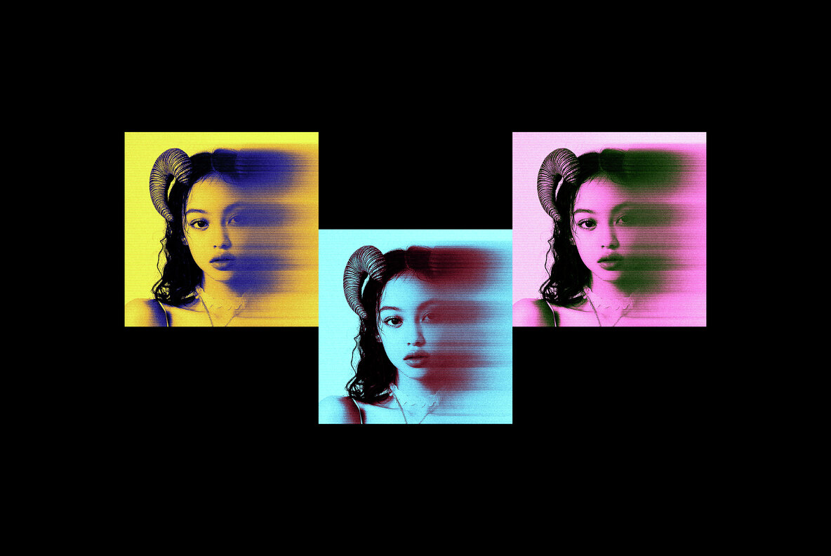 Neon Blur Photo Effect 5