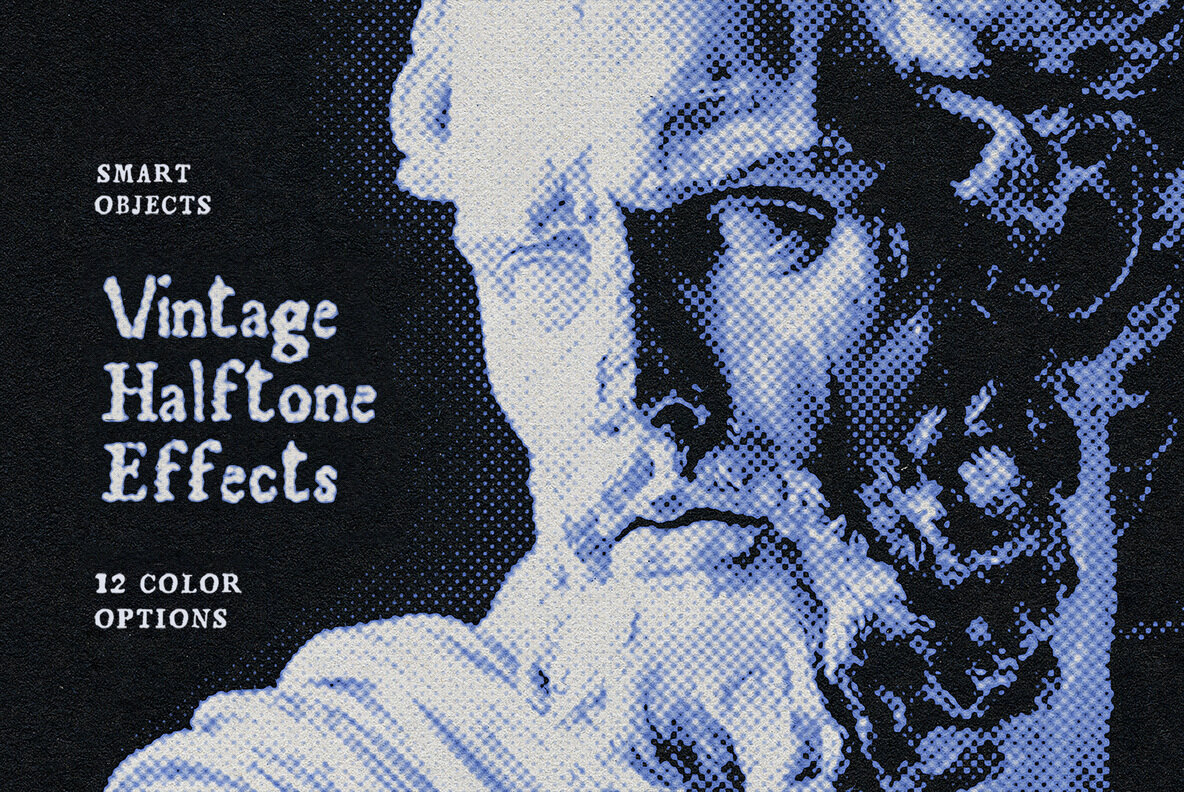 Vintage Halftone Effects 1