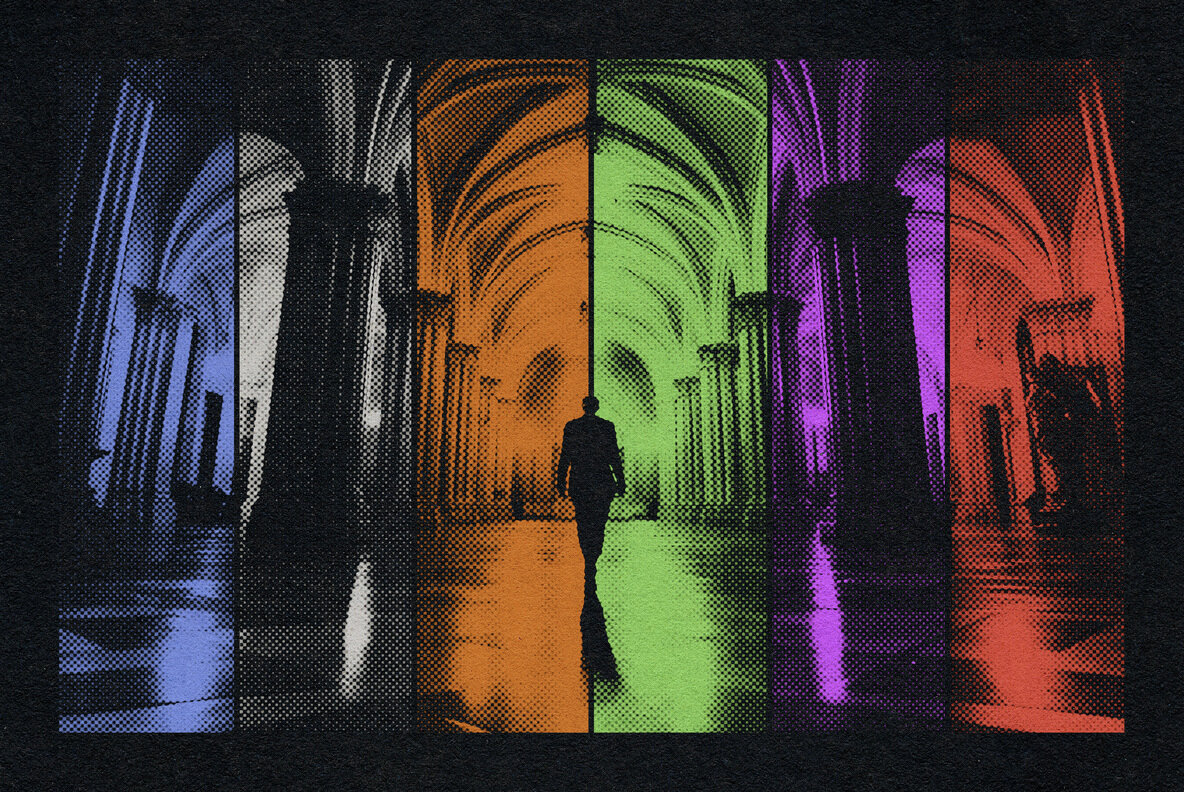 Vintage Halftone Effects 4