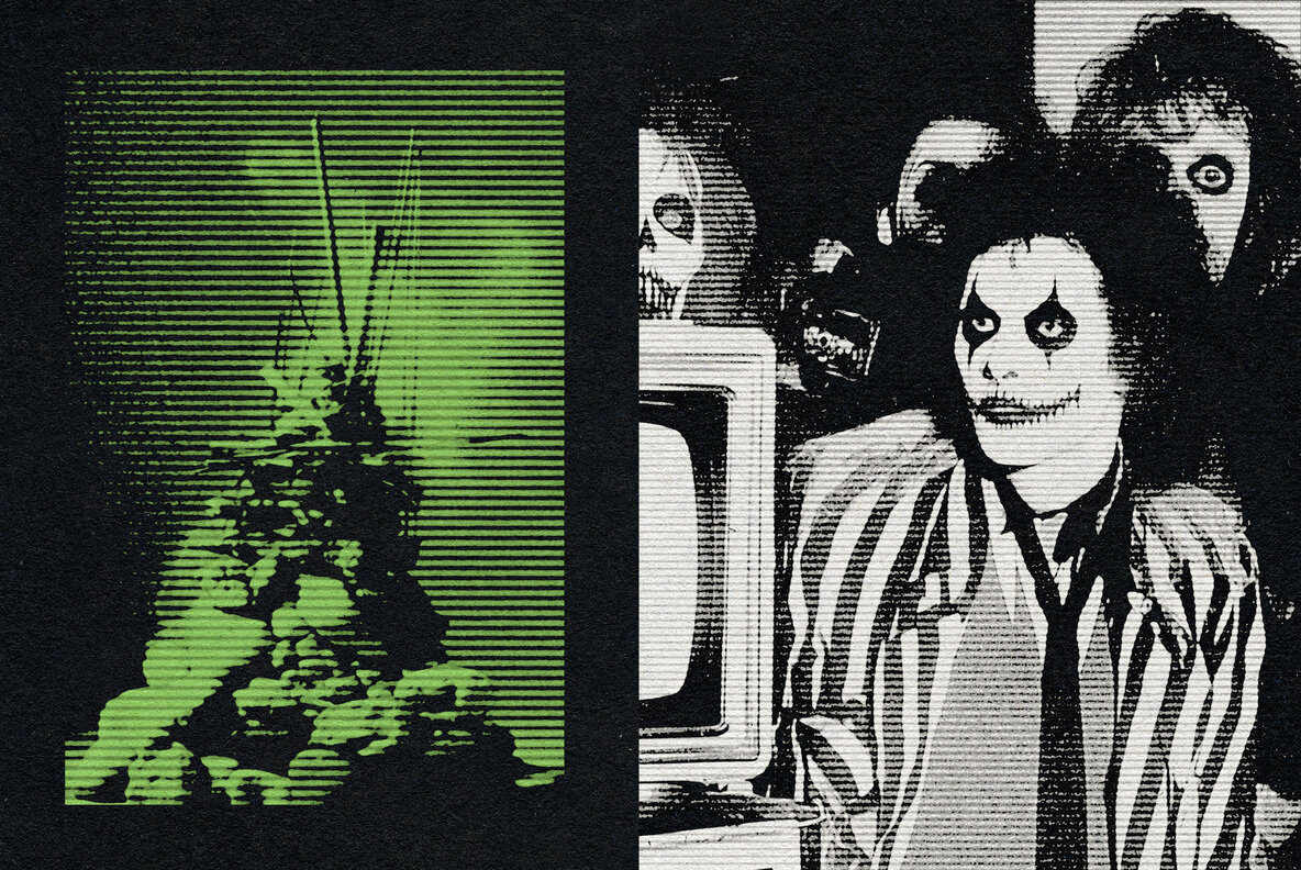 Vintage Halftone Effects 12