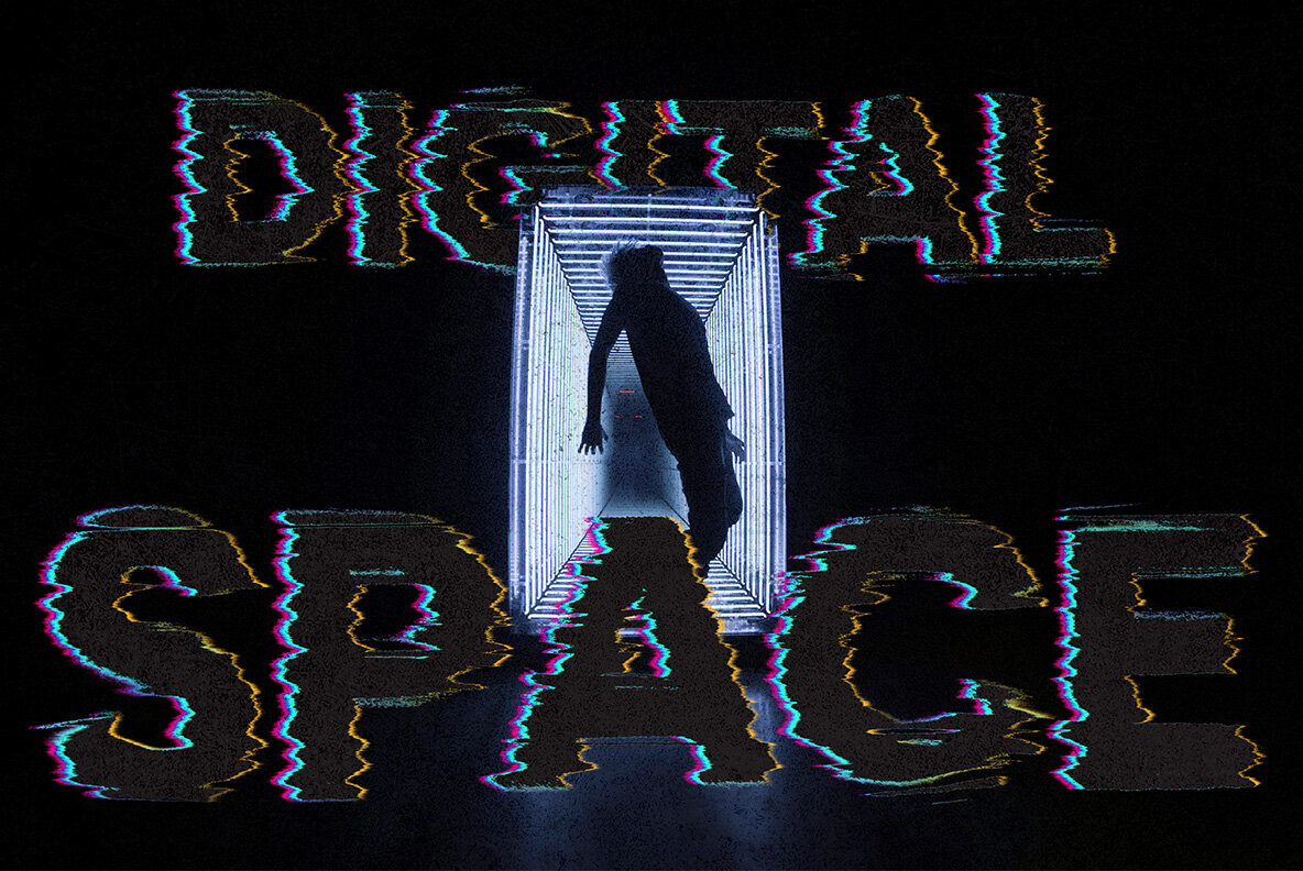 Glitch Multicolor Text Effect 2