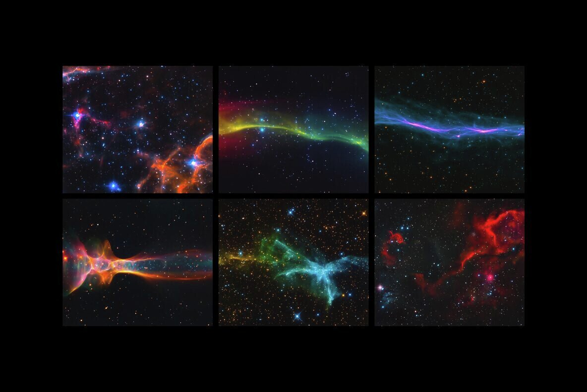 Abstract Space Backgrounds 2