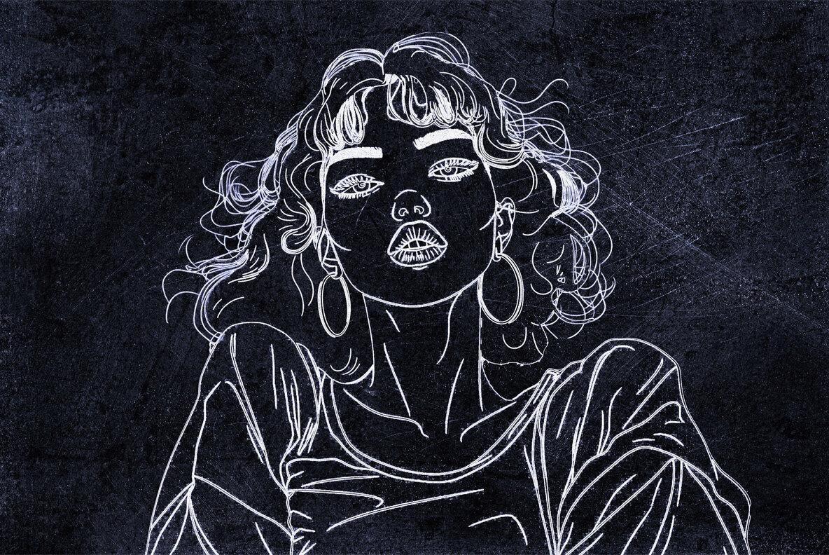 Chalk Art Photo Effect 2