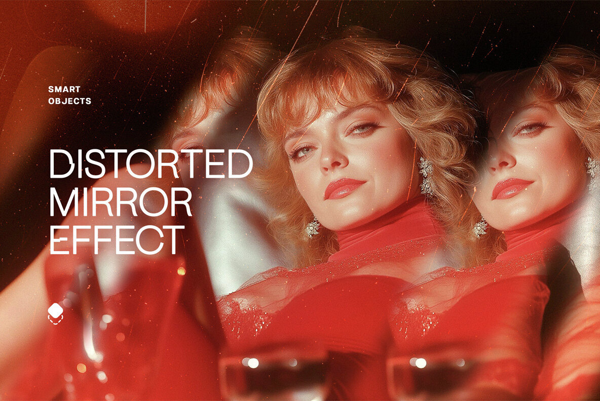 Distorted Mirror Photo Effect 1