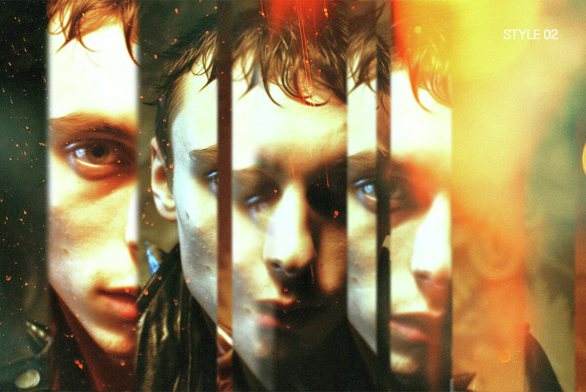 Distorted Mirror Photo Effect 3